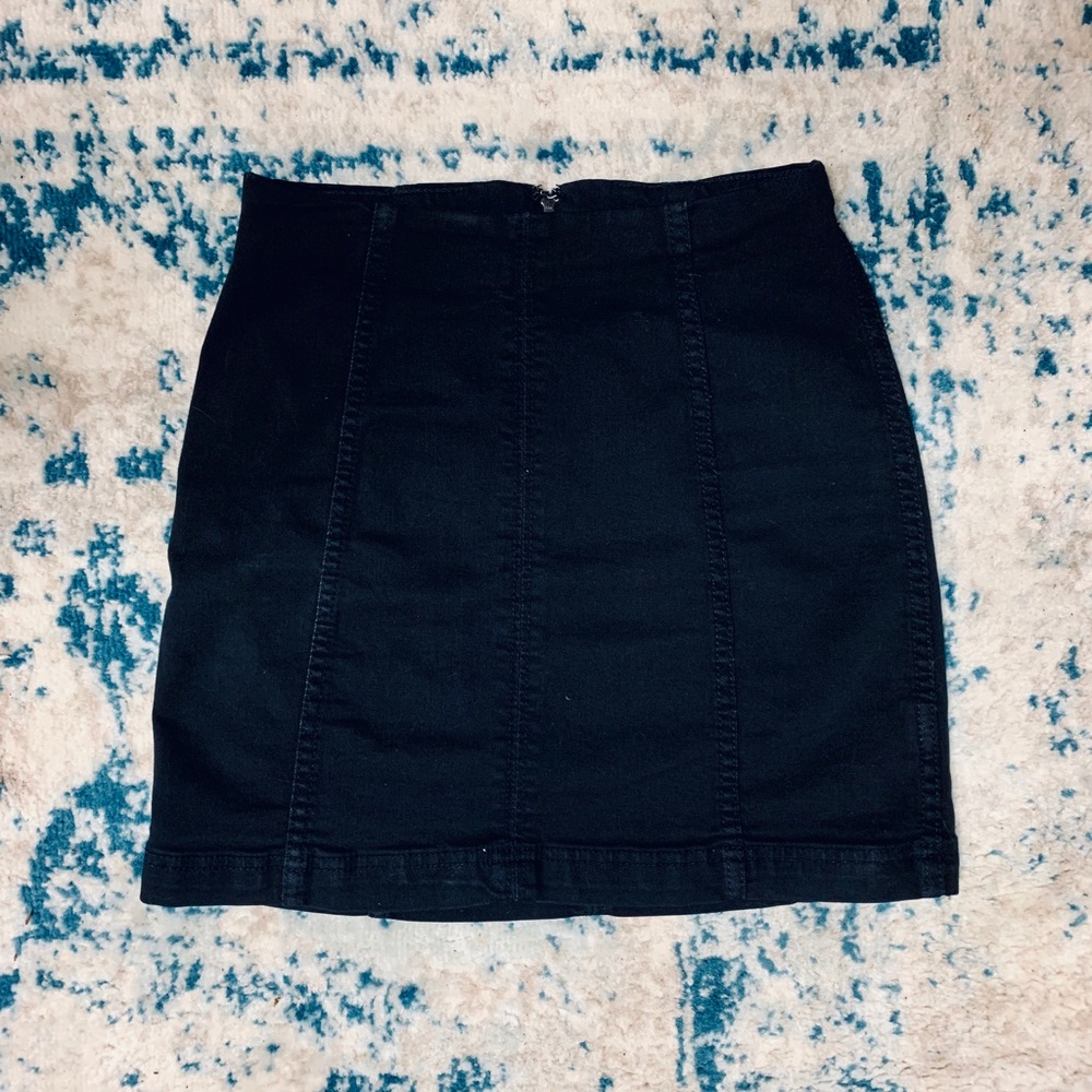 Free People Mini Skirt - Black